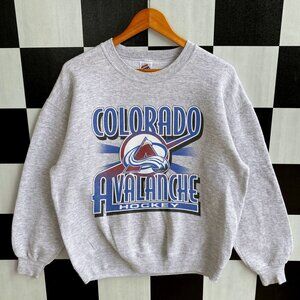 Vintage Colorado Avalanche Hockey Sweatshirt, 90s Retro NHL Shirt For Men Women